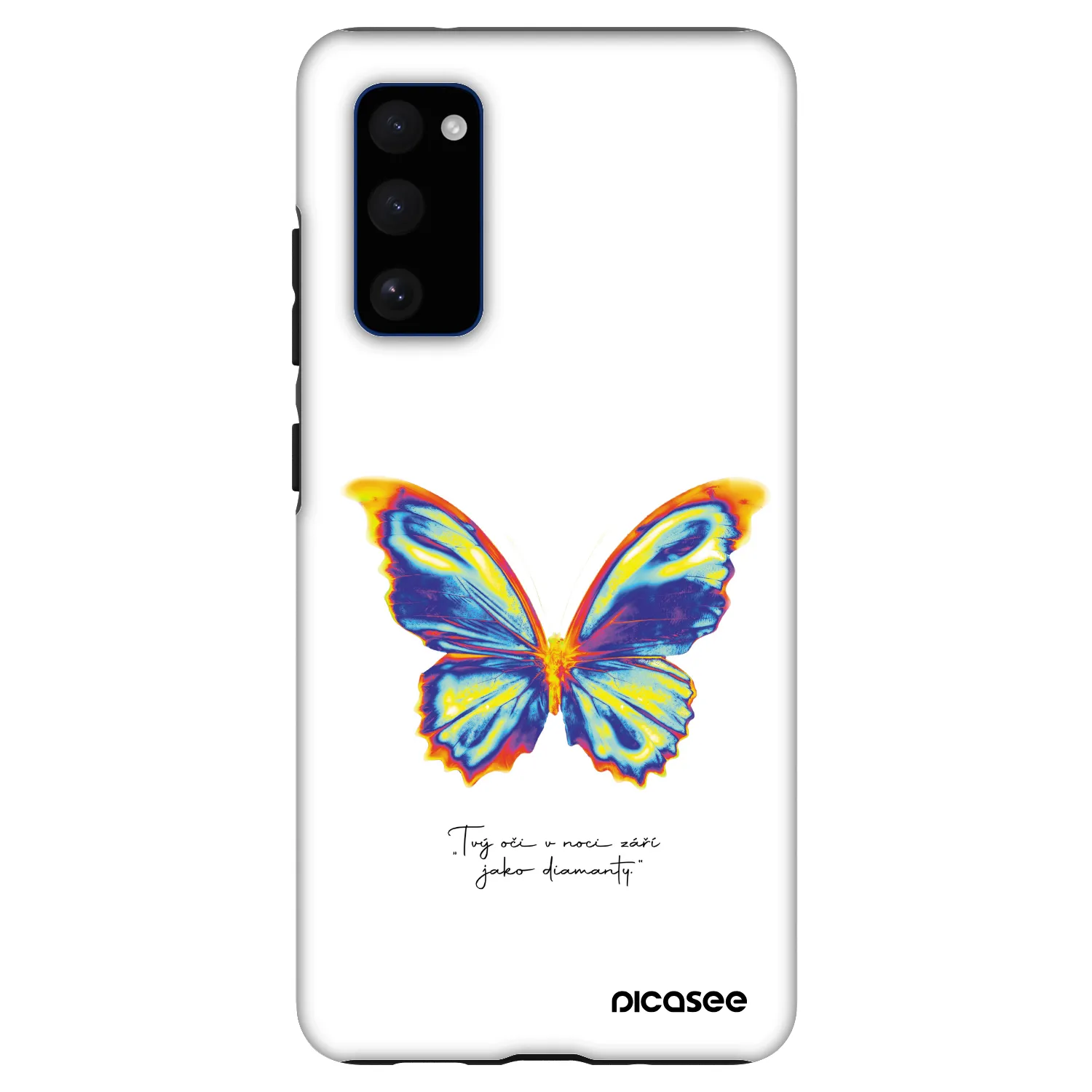 Picasee Fashion Case pre Samsung Galaxy S20 FE - Diamanty White