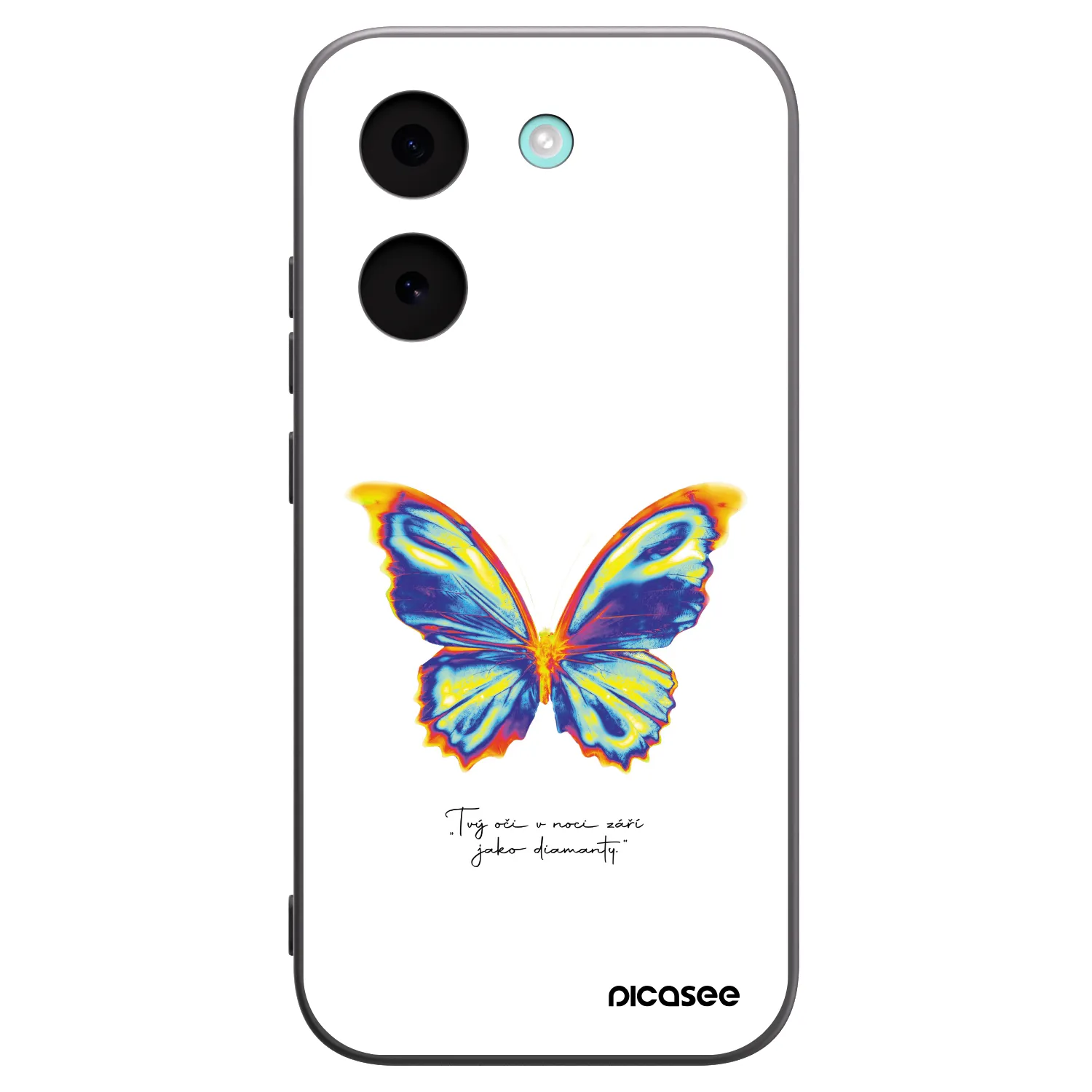 Picasee silikónový čierny obal pre Xiaomi Poco X8 Pro - Diamanty White