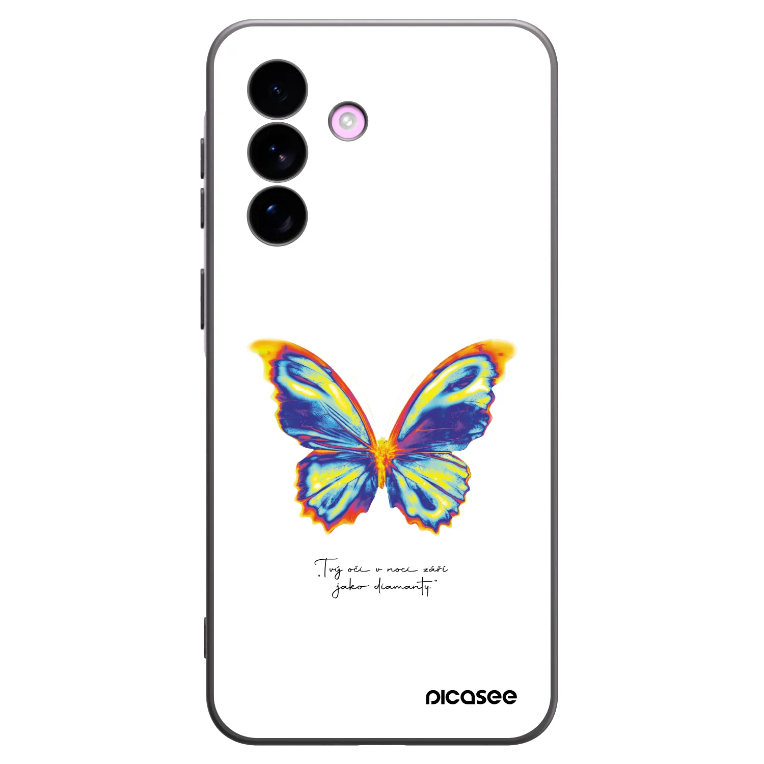 Picasee silikónový čierny obal pre Samsung Galaxy A57 5G - Diamanty White