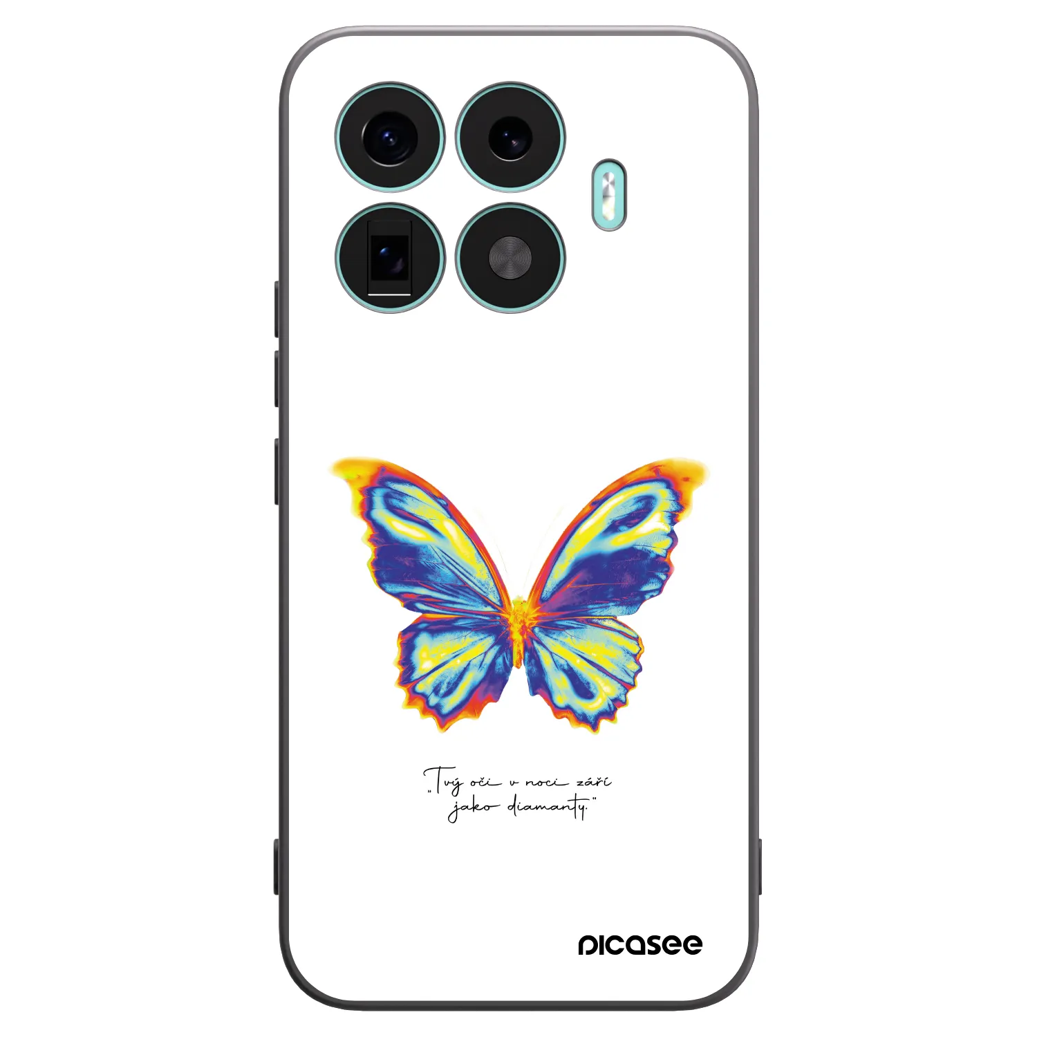 Picasee silikónový čierny obal pre Xiaomi 17T Pro - Diamanty White