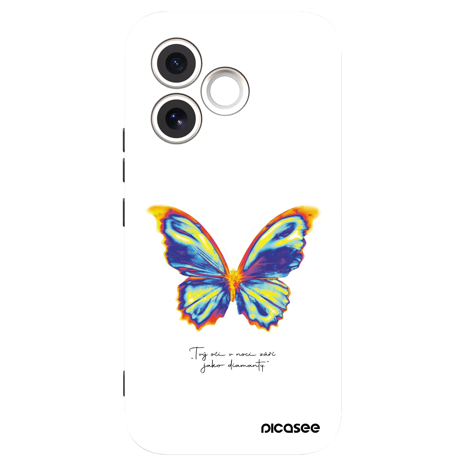 Picasee silikónový čierny obal pre Honor 600 Lite - Diamanty White