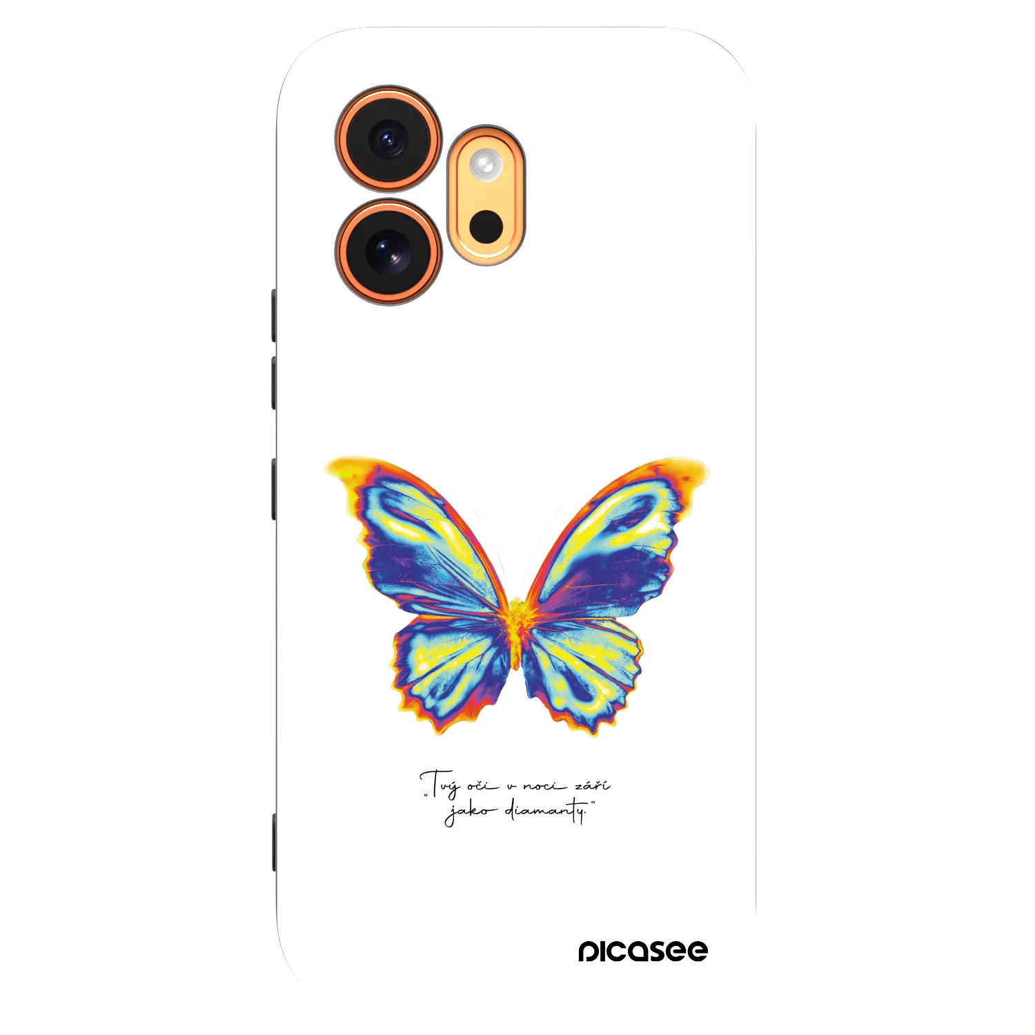 Picasee silikónový čierny obal pre Honor 600 - Diamanty White