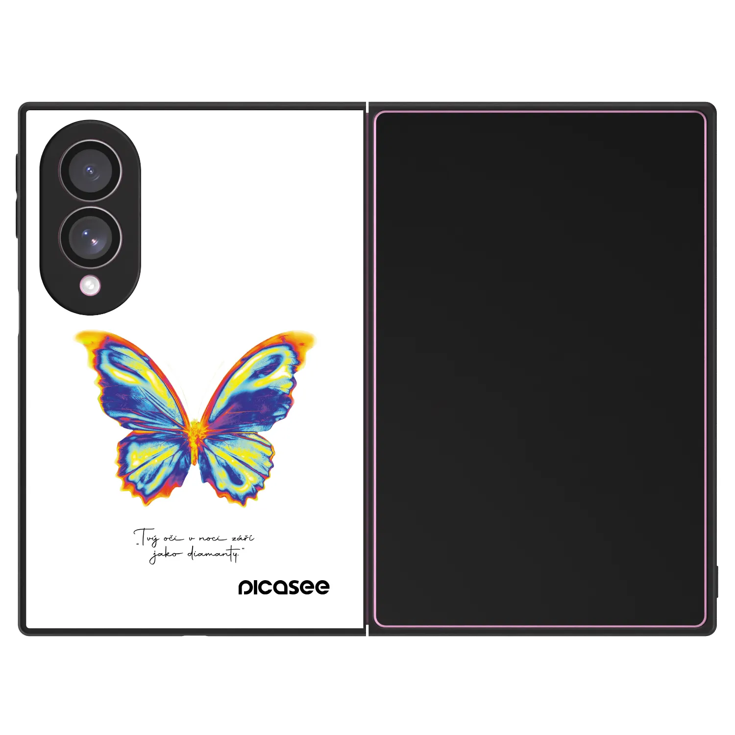 Picasee ULTIMATE CASE pro Samsung Galaxy Z Fold8 5G - Diamanty White