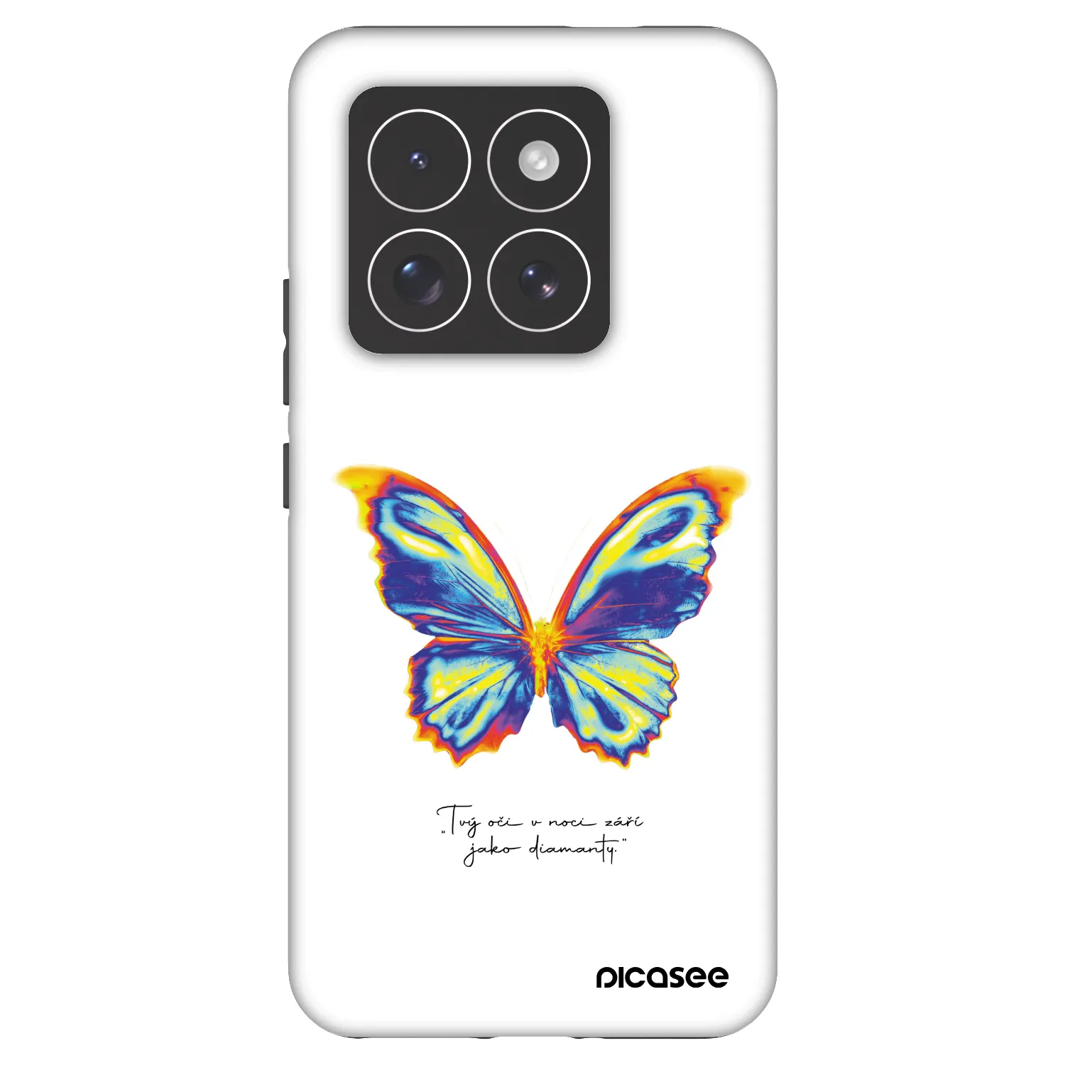 Picasee Fashion Case pre Xiaomi 14 Pro - Diamanty White