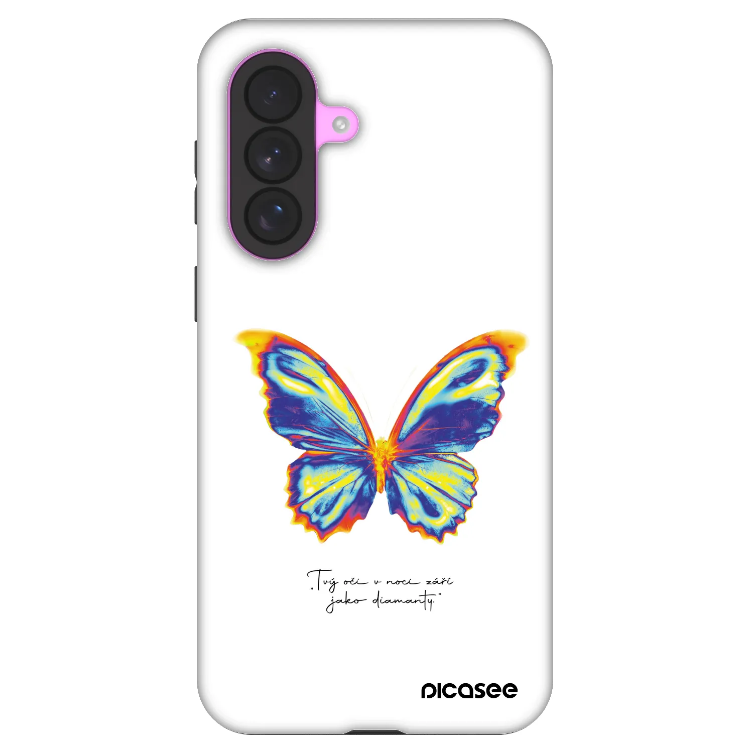 Picasee Fashion Case pre Samsung Galaxy A37 - Diamanty White