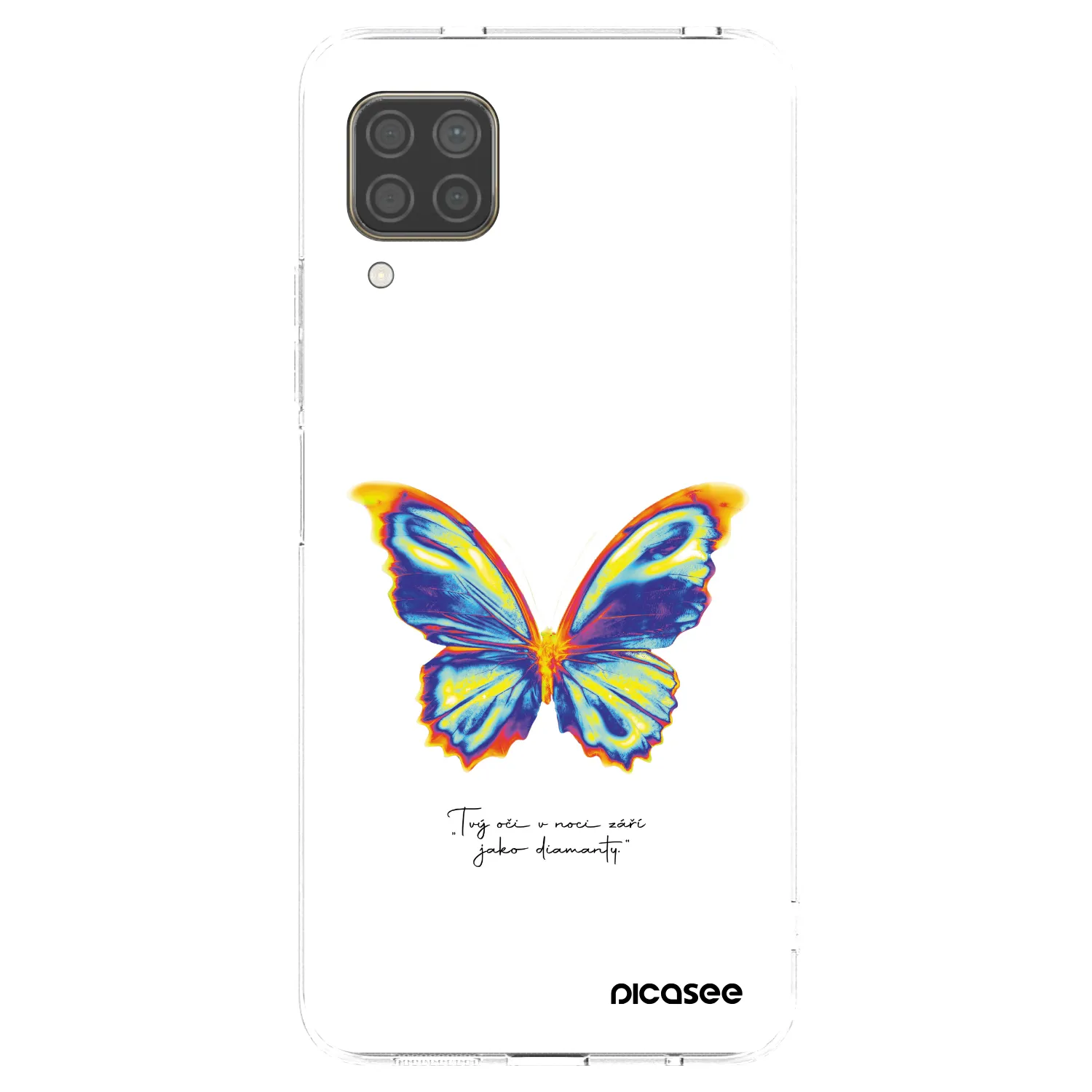 Picasee silikónový prehľadný obal pre Huawei P40 Lite - Diamanty White