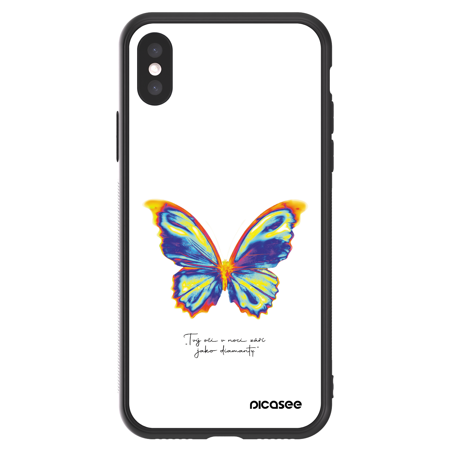 Picasee ULTIMATE CASE pro Apple iPhone X/XS - Diamanty White