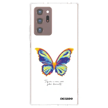 Picasee silikónový prehľadný obal pre Samsung Galaxy Note 20 Ultra - Diamanty White