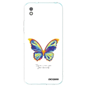 Picasee silikónový čierny obal pre Xiaomi Redmi 9A - Diamanty White