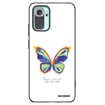 Picasee silikónový čierny obal pre Xiaomi Redmi Note 10 Pro - Diamanty White