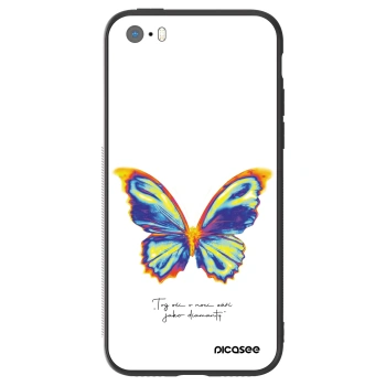 Obal pre Apple iPhone 5/5S/SE - Diamanty White