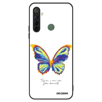 Obal pre Realme 6i - Diamanty White