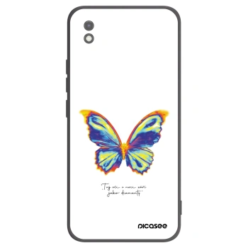 Picasee silikónový čierny obal pre Xiaomi Redmi 9AT - Diamanty White