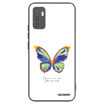 Picasee silikónový čierny obal pre Xiaomi Redmi Note 10 5G - Diamanty White
