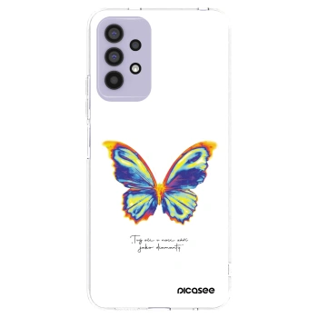 Picasee silikónový prehľadný obal pre Samsung Galaxy A32 4G SM-A325F - Diamanty White