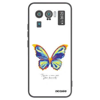 Picasee silikónový čierny obal pre Xiaomi Mi 11 Ultra - Diamanty White