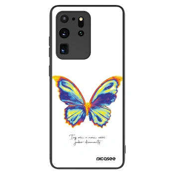 Obal pre Samsung Galaxy S20 Ultra 5G G988F - Diamanty White