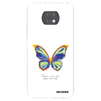 Picasee silikónový prehľadný obal pre Xiaomi Redmi Note 9T - Diamanty White