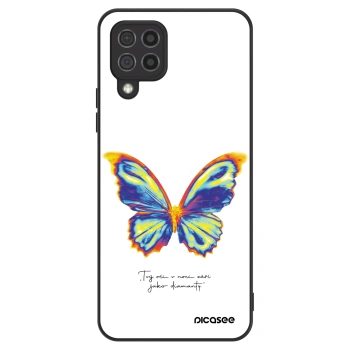 Obal pre Samsung Galaxy A22 A225F 4G - Diamanty White