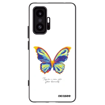 Picasee silikónový čierny obal pre Xiaomi 11T - Diamanty White