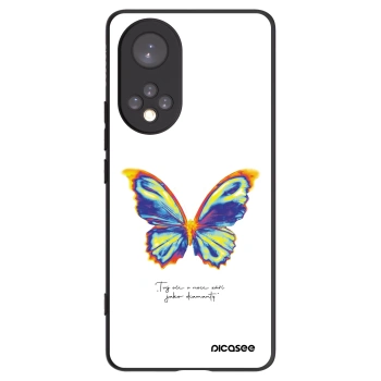 Picasee silikónový čierny obal pre Honor 50 5G - Diamanty White