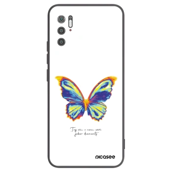 Picasee silikónový čierny obal pre Xiaomi Poco M3 Pro 5G - Diamanty White