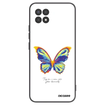 Picasee silikónový čierny obal pre Realme 8i - Diamanty White