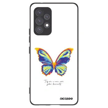 Picasee silikónový čierny obal pre Samsung Galaxy A53 5G A536 - Diamanty White
