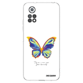 Picasee silikónový prehľadný obal pre Xiaomi Poco X4 Pro 5G - Diamanty White