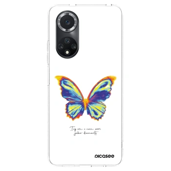 Picasee silikónový prehľadný obal pre Huawei Nova 9 SE - Diamanty White