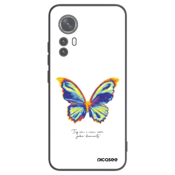 Picasee silikónový čierny obal pre Xiaomi 12 - Diamanty White