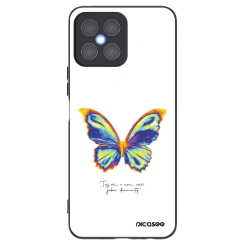 Picasee silikónový čierny obal pre Honor X8 4G - Diamanty White