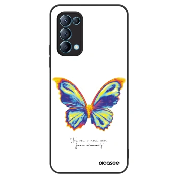 Obal pre OPPO Reno 5 5G - Diamanty White
