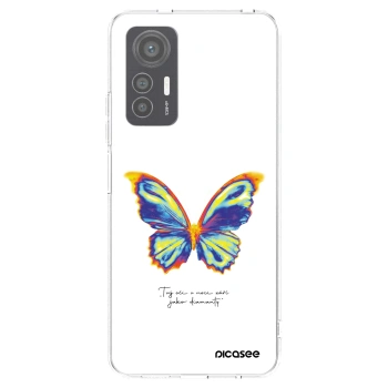 Picasee silikónový prehľadný obal pre Xiaomi 12 Lite - Diamanty White