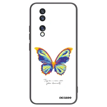 Picasee silikónový čierny obal pre Honor 70 - Diamanty White