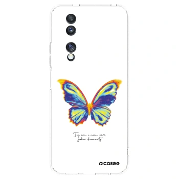 Picasee silikónový prehľadný obal pre Honor 70 - Diamanty White