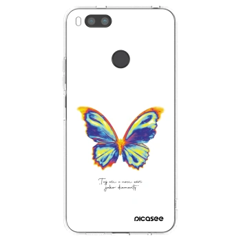 Picasee silikónový prehľadný obal pre Xiaomi Redmi A1 - Diamanty White
