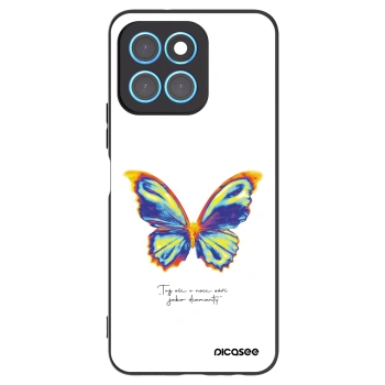 Picasee silikónový čierny obal pre Honor X6 - Diamanty White