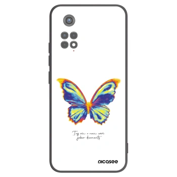 Picasee silikónový čierny obal pre Xiaomi Redmi Note 11S 5G - Diamanty White