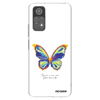 Picasee silikónový prehľadný obal pre Xiaomi Redmi Note 11S 5G - Diamanty White