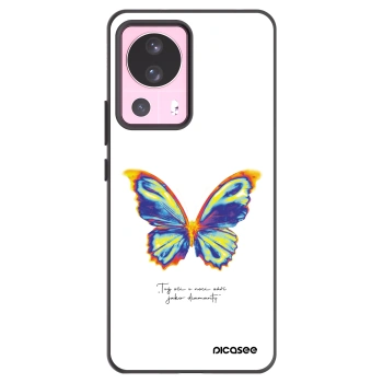 Picasee silikónový čierny obal pre Xiaomi 13 Lite - Diamanty White