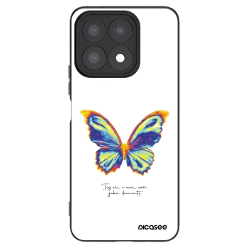 Picasee silikónový čierny obal pre Honor X8a - Diamanty White