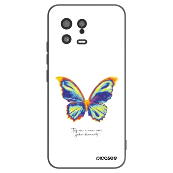 Picasee silikónový čierny obal pre Xiaomi 13 - Diamanty White
