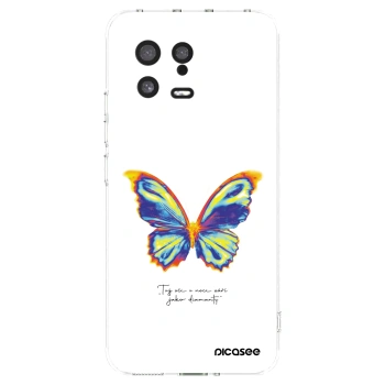 Picasee silikónový prehľadný obal pre Xiaomi 13 - Diamanty White