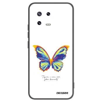 Picasee silikónový čierny obal pre Xiaomi 13 Pro - Diamanty White