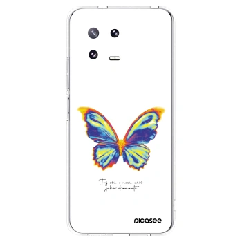 Picasee silikónový prehľadný obal pre Xiaomi 13 Pro - Diamanty White