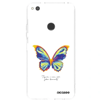 Obal pre Huawei P9 Lite 2017 - Diamanty White