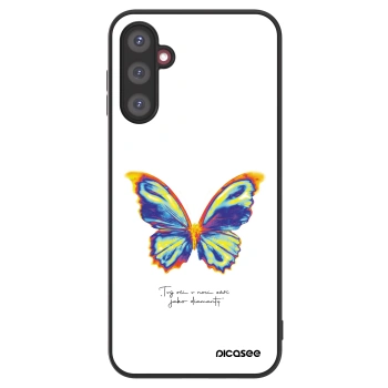 Picasee ULTIMATE CASE pro Samsung Galaxy A14 4G A145R - Diamanty White