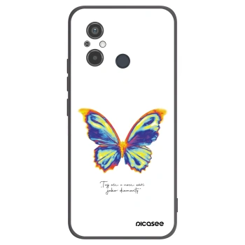 Picasee silikónový čierny obal pre Xiaomi Redmi 12C - Diamanty White