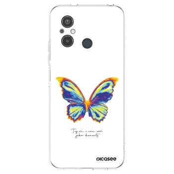 Picasee silikónový prehľadný obal pre Xiaomi Redmi 12C - Diamanty White